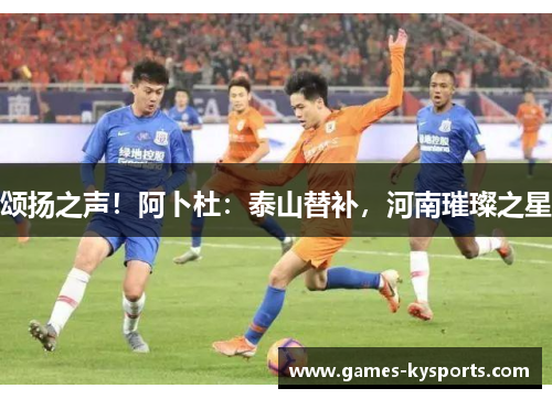 颂扬之声！阿卜杜：泰山替补，河南璀璨之星